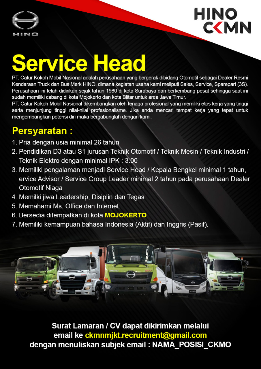 CKO - SERVICE HEAD