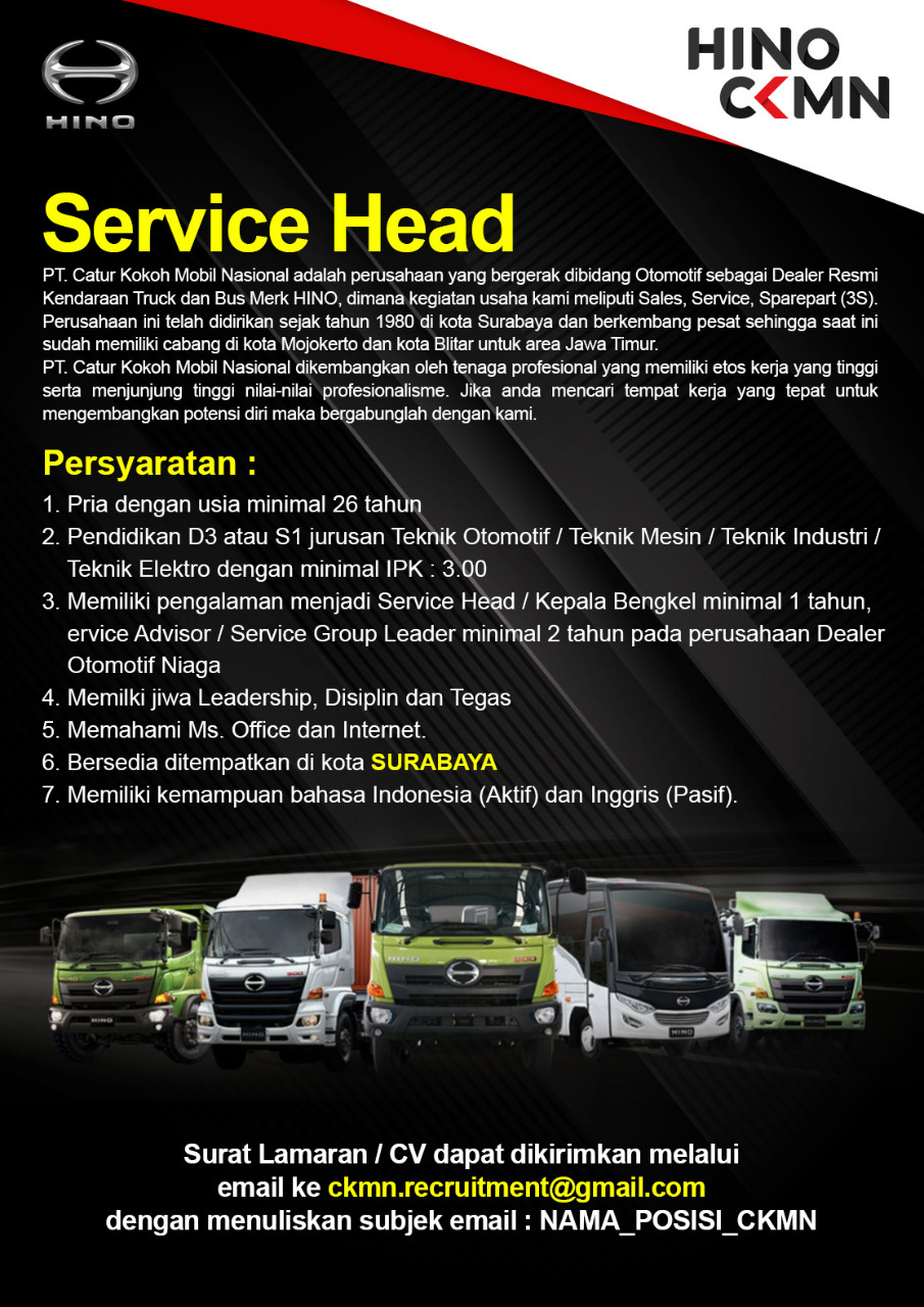 HO - SERVICE HEAD