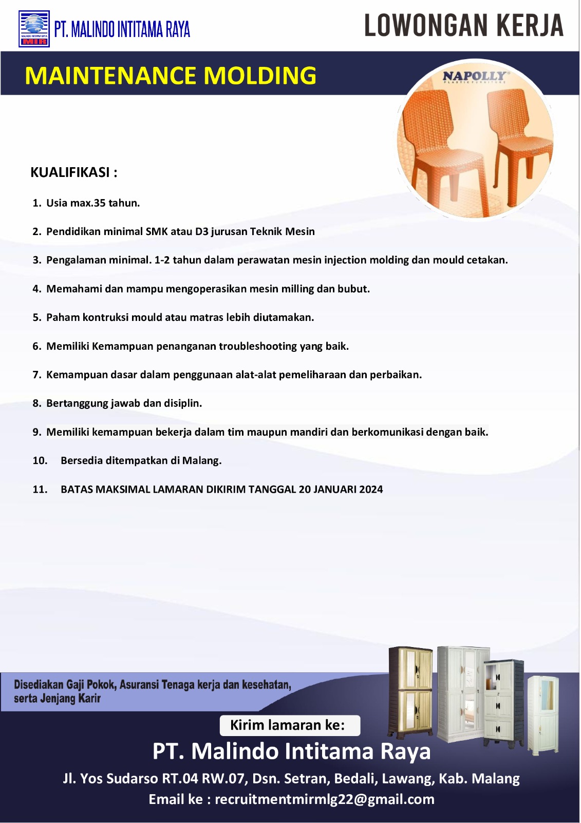 malindo intitama raya - maintenenace welding