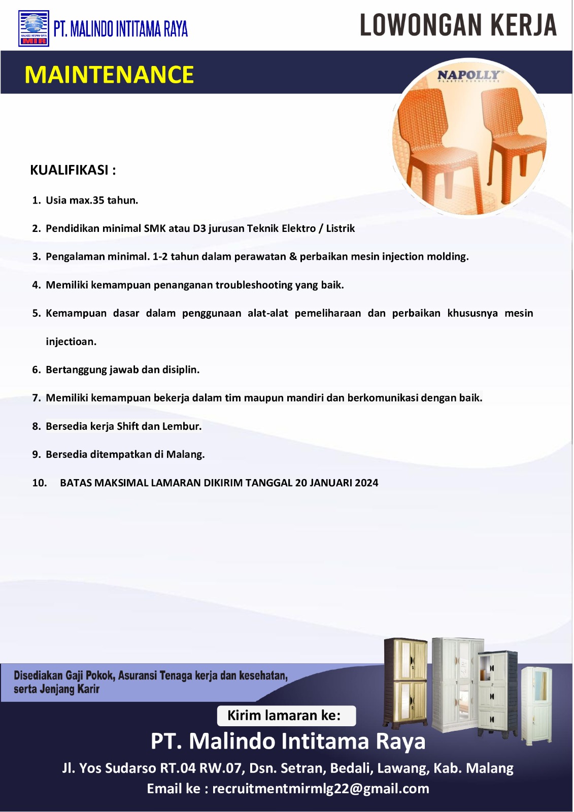 malindo intitama raya - maintenenace